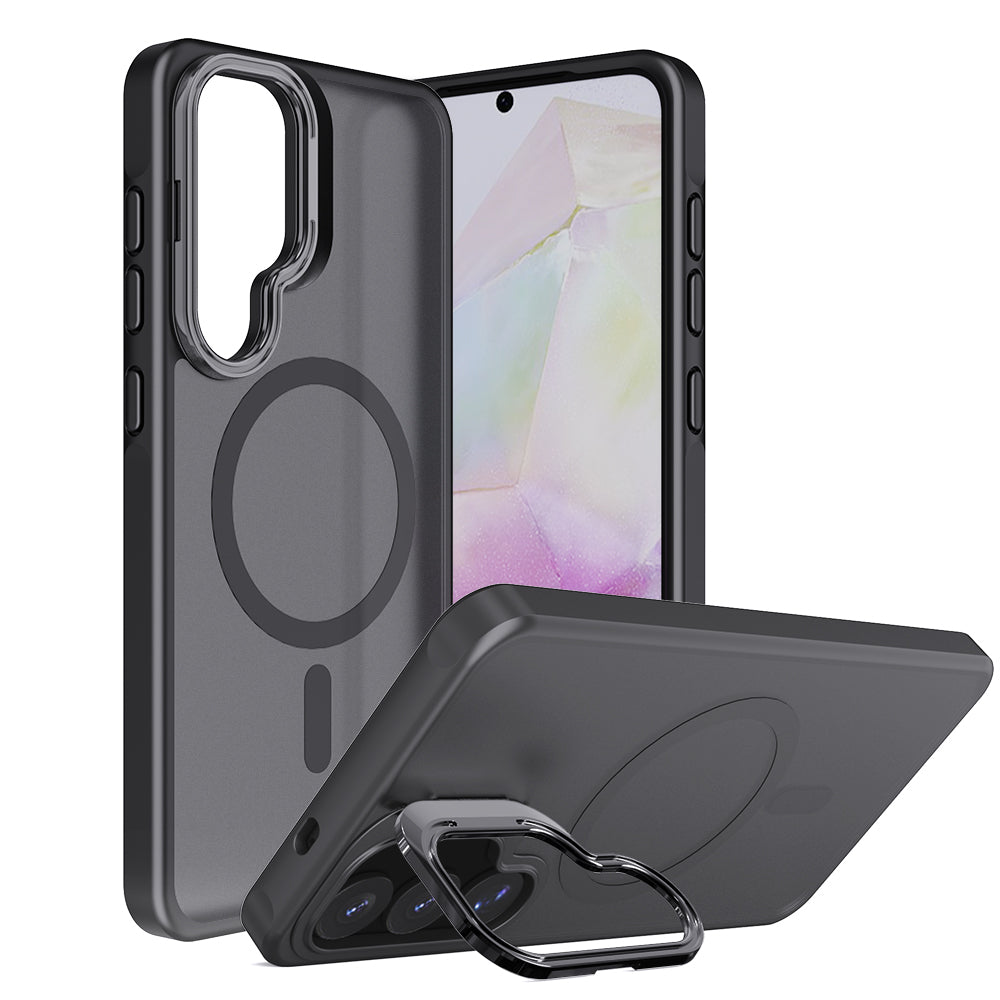 Quad Samsung S24 / S25 Qmag KickStand Case