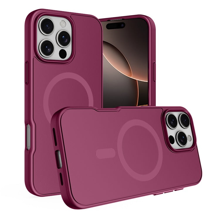 Quad iPhone 16 Pro Qmag Urbane Case Plum