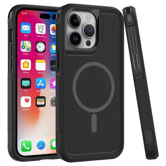 QUAD iPhone 15 QMag Hammer Black