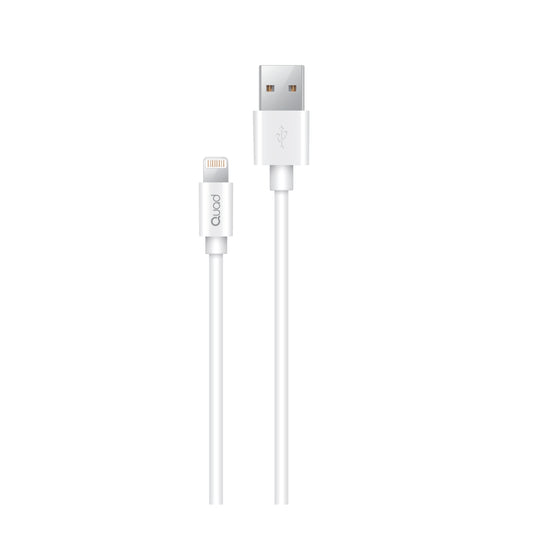 Quad USB A to Lightning 6ft. Cable White..