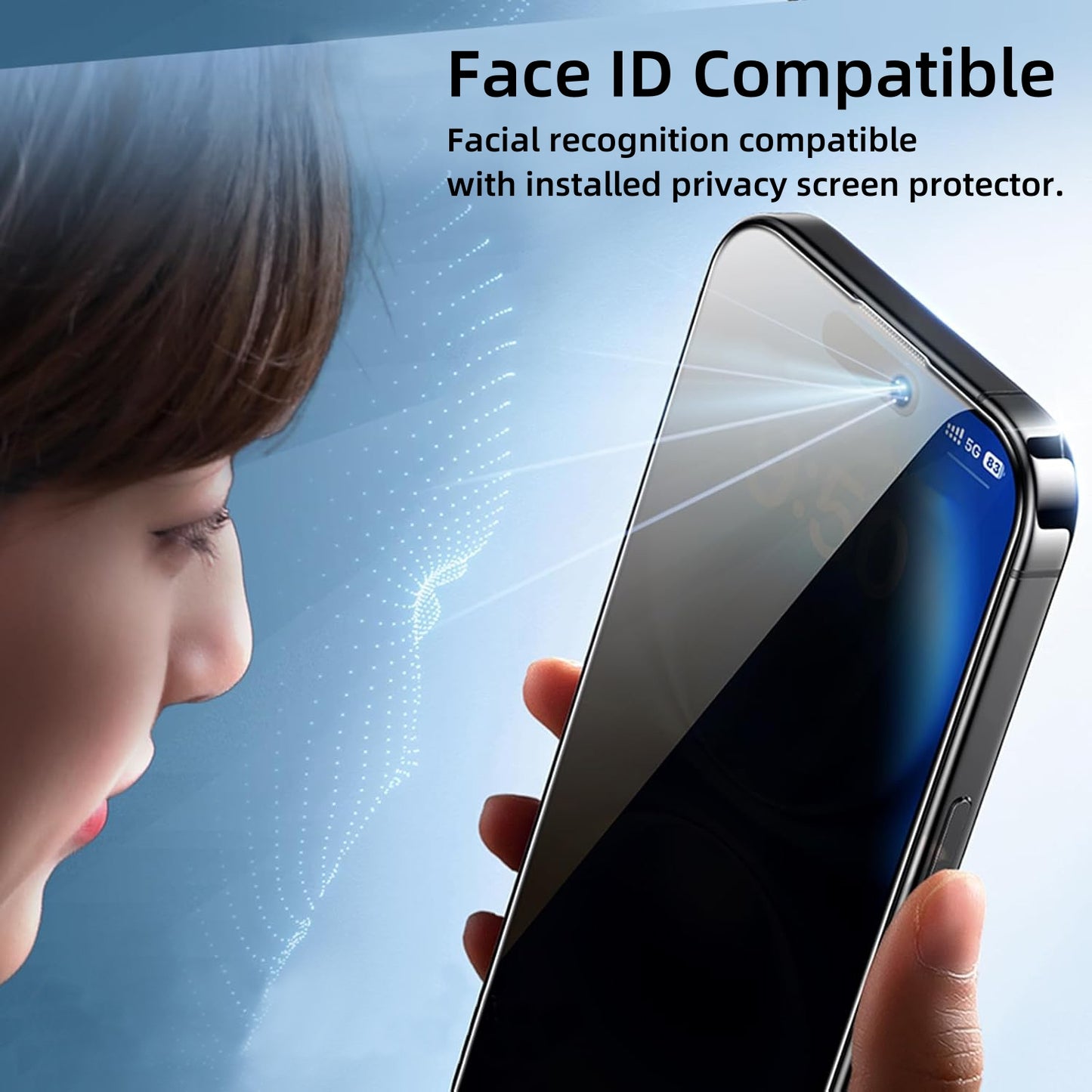 Quad iPhone 16 Plus Privacy Glass