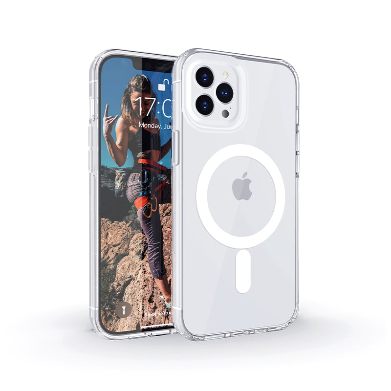 Quad Iphone 13 Pro Qmag Slim Case Clear..